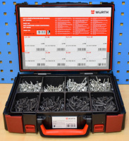 Würth Systemkoffer Shark Dübel mit Schrauben...