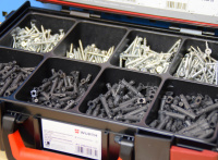 Würth Systemkoffer Shark Dübel mit Schrauben...