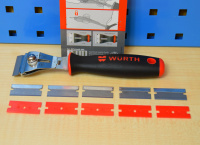 Würth Klingenschaber Set mit Schnellklemmung